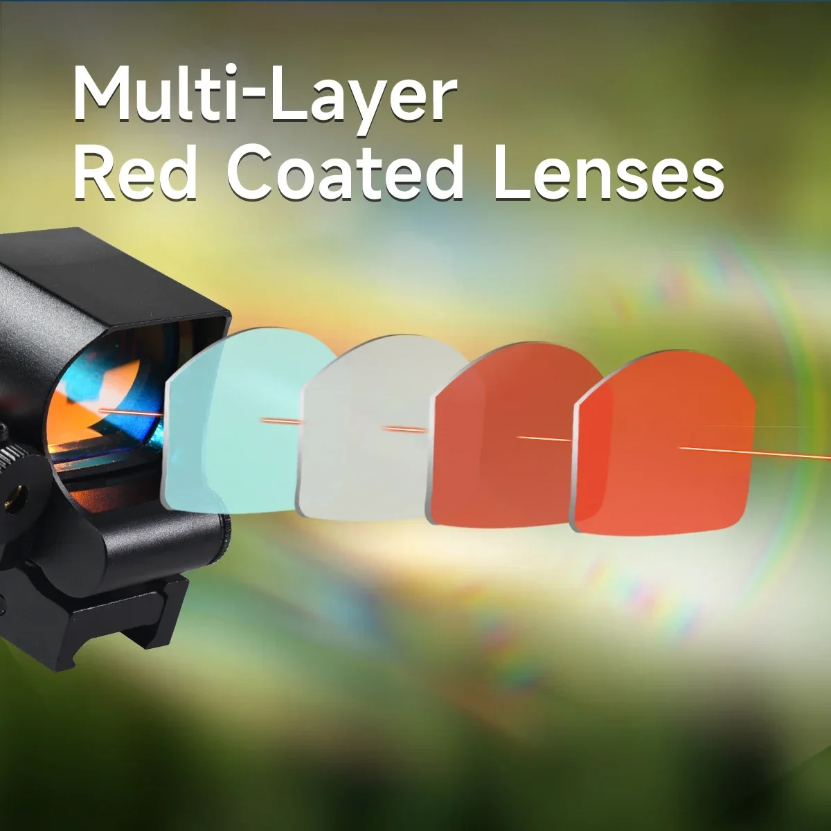 Red Dot Sight with Red Laser or USB Sight Tdoor Hunting Optics Riflescope Tactical Reflex Air Scope for 20mm Rail