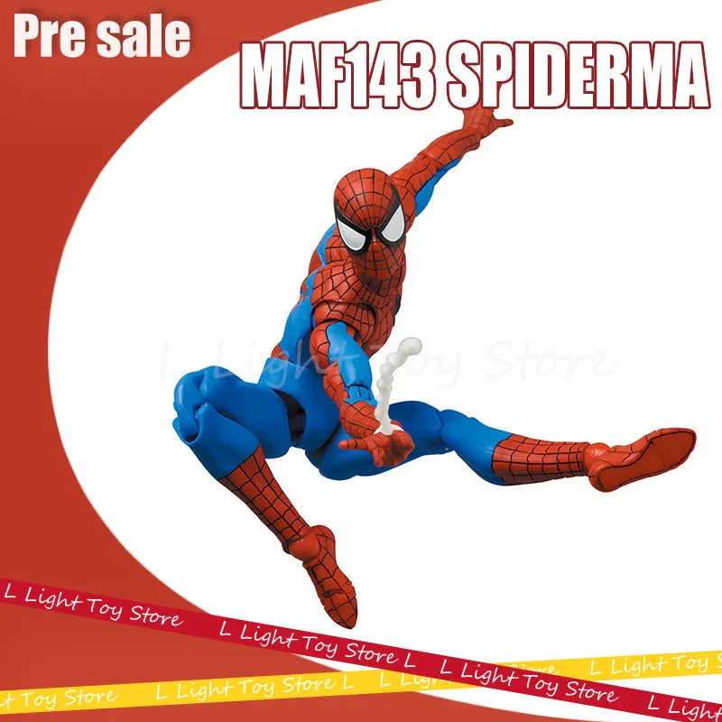 

Spider-Man Mafex 143 Ben Reily Action Figure Spider Man Anime Figures Comic Version Spiderman Statue Collect Christmas Gift Toys