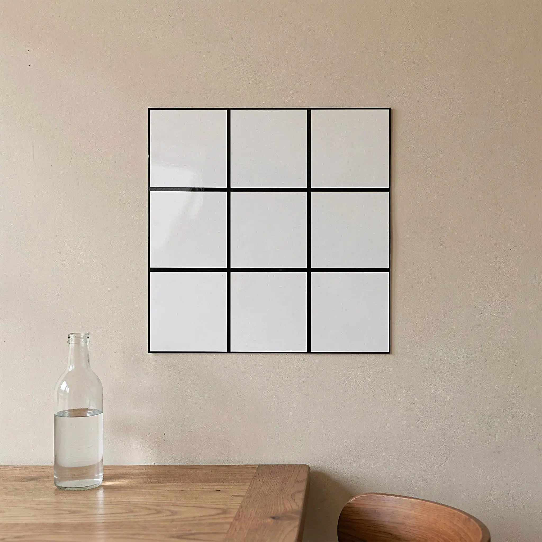 20Pcs 12''X12'' Peel and Stick Backsplash PVC Waterproof Checkerboard Tile Sticker Adhesive Wall Panels Kitchen Bathroom