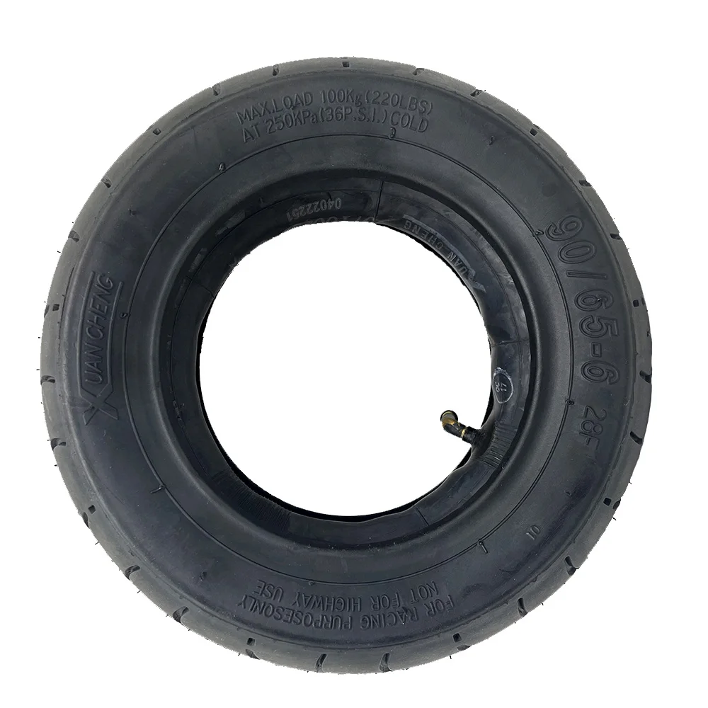 90/65-6 Tyre Inner Outer Tube Tubeless Tire for Electric Scooter 11 Inch Pneumatic Wheel Accessories