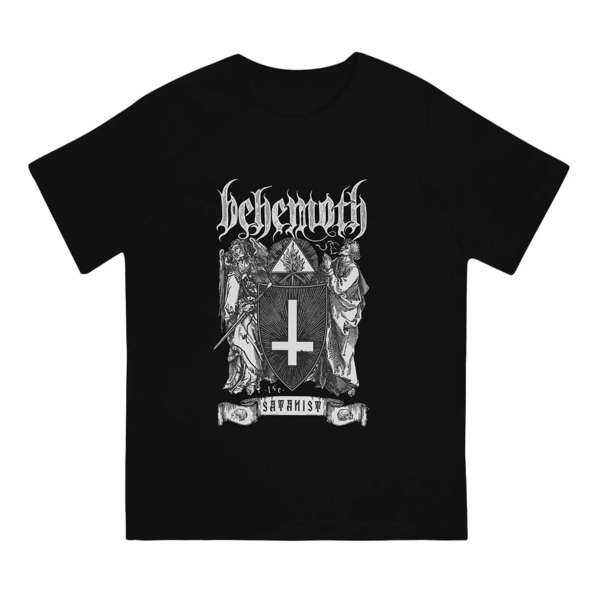 Men's T-Shirts The Satanist Crazy Pure Cotton Tees Short Sleeve Wardruna T Shirt Crew Neck Clothes Summer