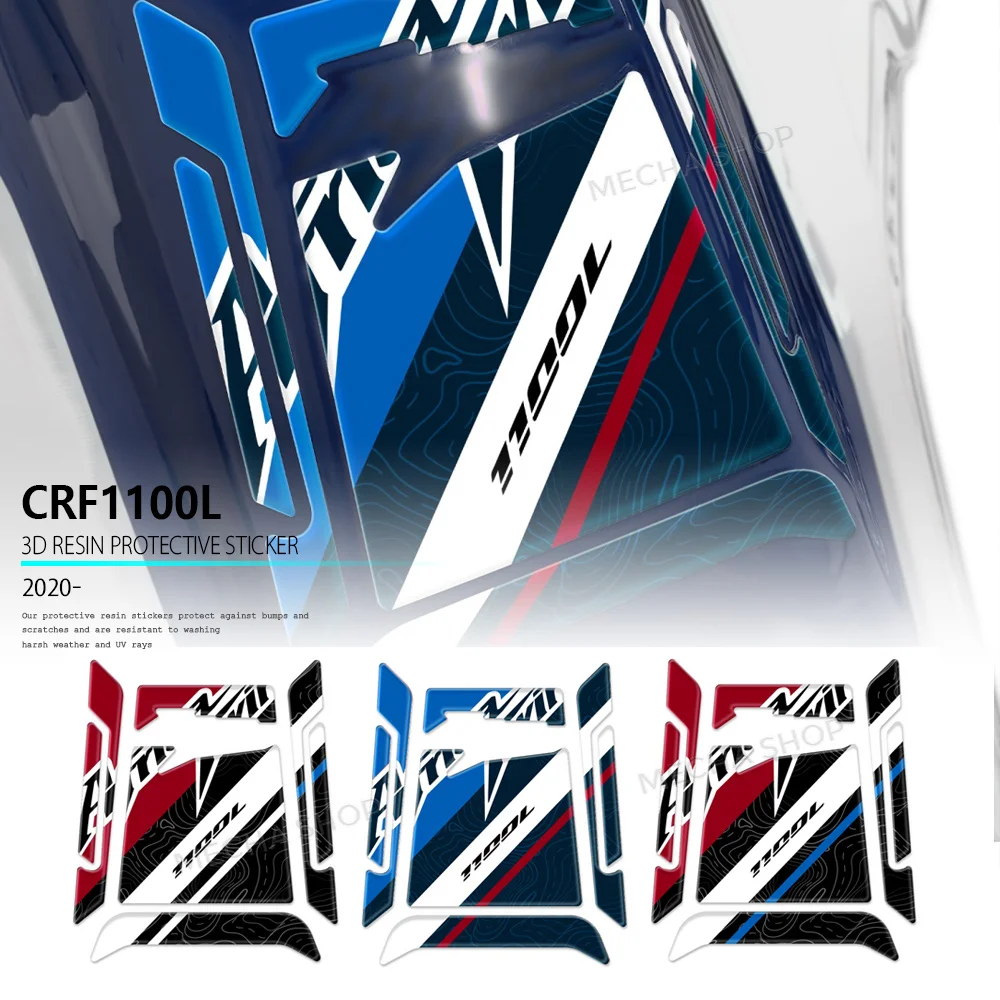 

Tank Pad for Africa Twin CRF 1100 L 2020-2023 Motorcycle Tank Area Protection Decal Kit