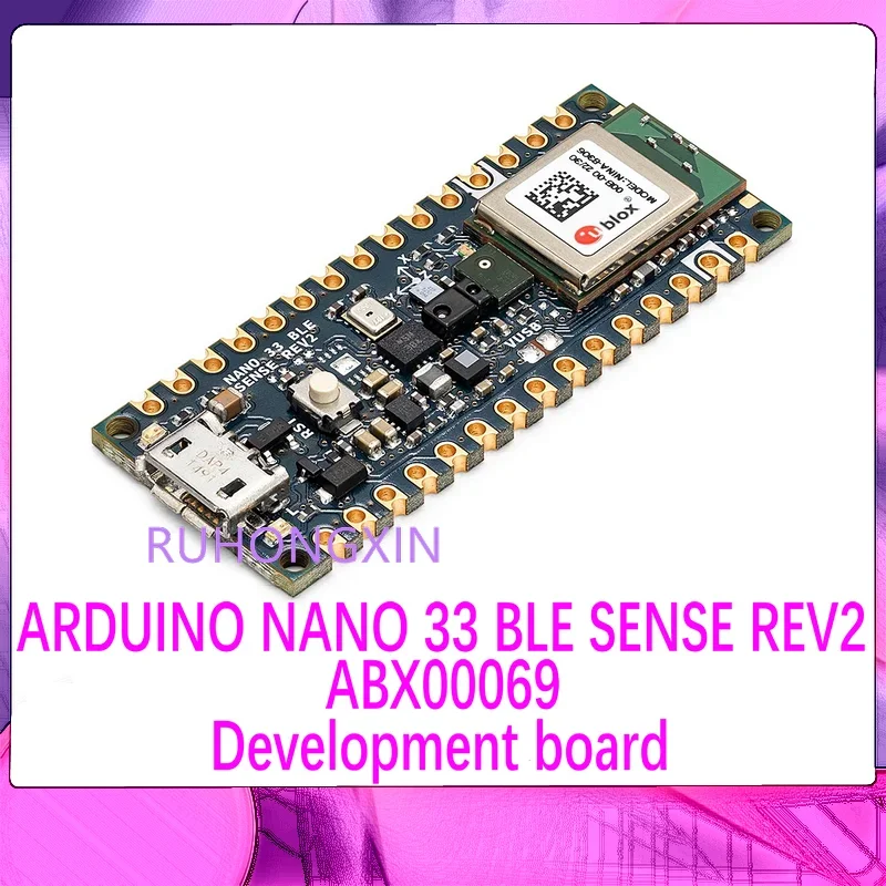 

ARDUINO NANO 33 BLE SENSE REV2 ABX00069 Speed 64MHz flash memory 1MB nRF52840 development board