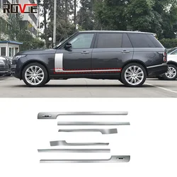 ROVCE Car Body Kit Side Door Decorative Strip Trim For Land Rover Range Rover Vogue L405 2013-2022 Car Styling Accessories