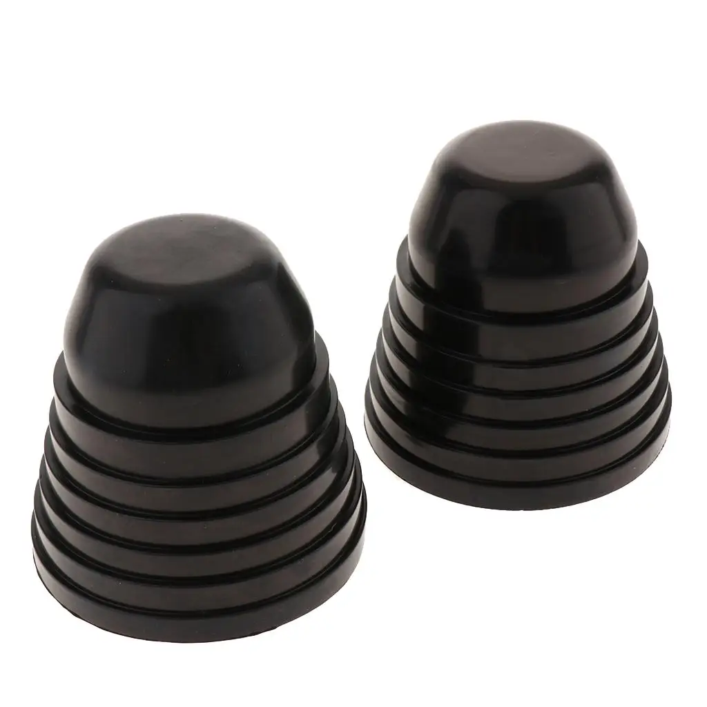 

2PCS 70-100mm Headlight Dust Boot Cover Rubber Housing Seal Cap for Car LED Bulbs