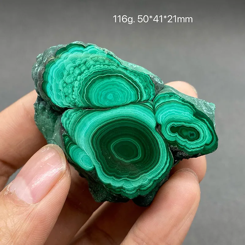 

Best! 100% Natural Green Malachite Polished Mineral Specimens Rough Stone Slices Quartz and Crystals Repair Crystals