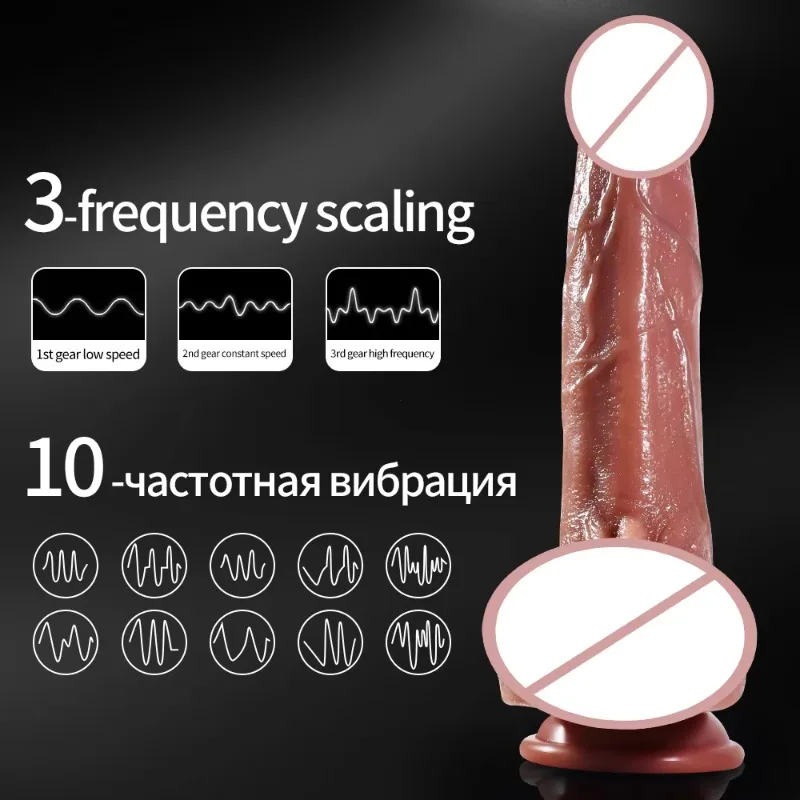 هزاز دسار لاسلكي ضخم ناعم مع وظيفة التسخين، قضيب تلسكوبي واقعي يتم التحكم فيه عن بعد للعافية الجنسية للنساء