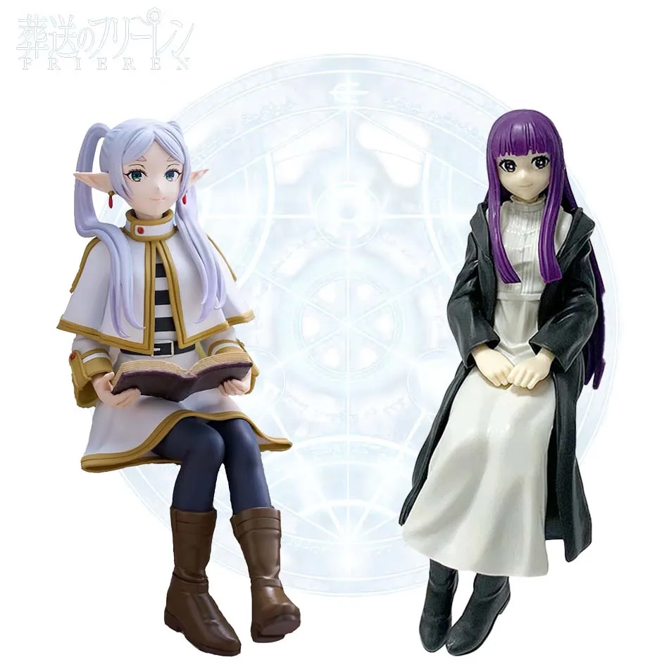 Figura de tapón de fideos de Anime Sousou no Fern, 14,5 CM, Frieren Beyond Journey's End, modelo Frieren, juguete para regalo, figura de acción de colección