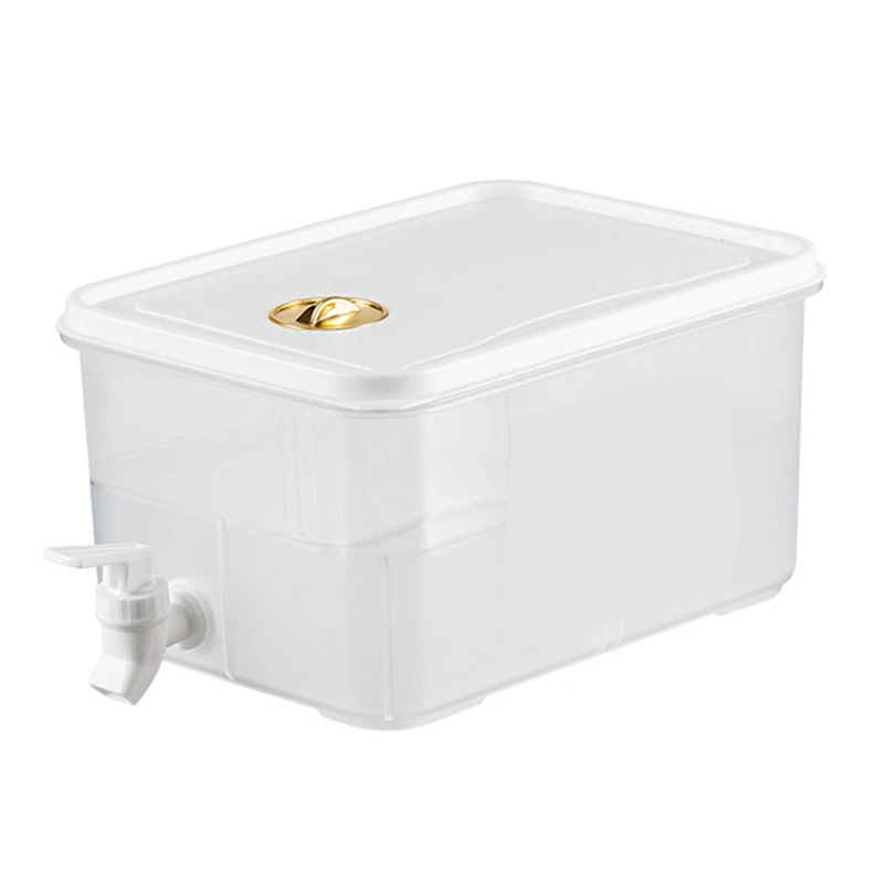 

Refrigerator Cool Water Bucket With Faucet Refrigerator Cool Water Bucket Lemonade Bottle Beverage Water Dispenser Drinkware