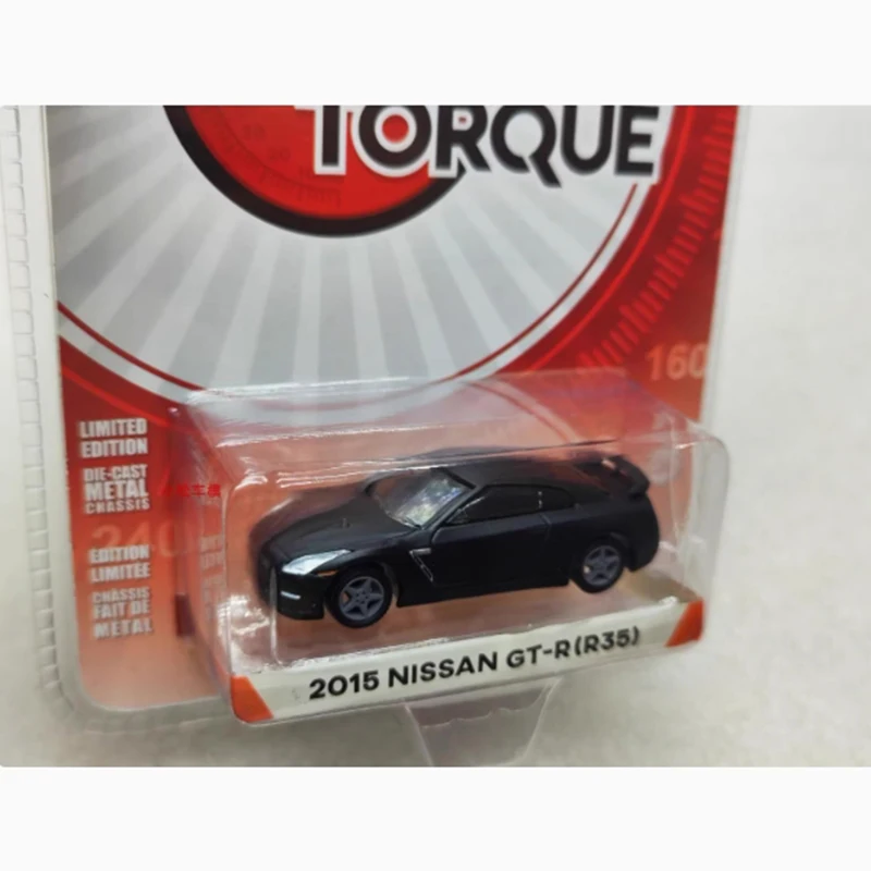 Greenlight Diecast Legering 1:64 50e Verjaardag Nissan GT-R (R35) 2016 Volwassen Klassieke Collectie Display Gift Souvenir Jongen Speelgoed