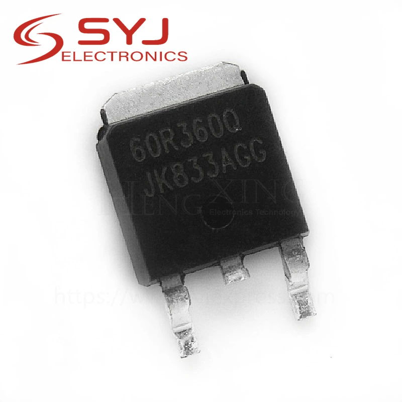 10pcs/lot 60R360P MMD60R360P TO-252 600V 11A In Stock