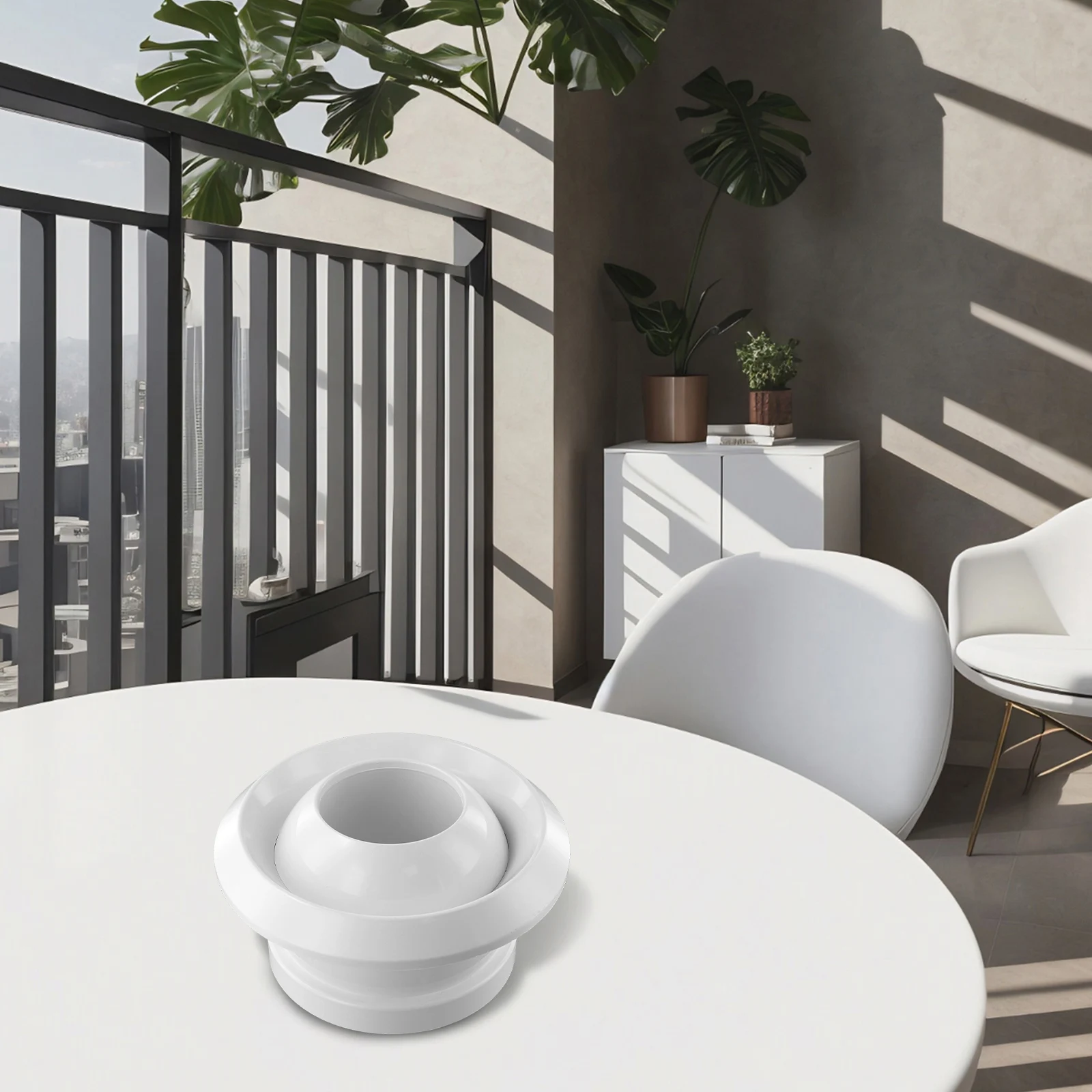 Air System Outlet Valve Central Circular Circulation Daily Use Efficient Nozzle Station Adjustable Vent Airflow