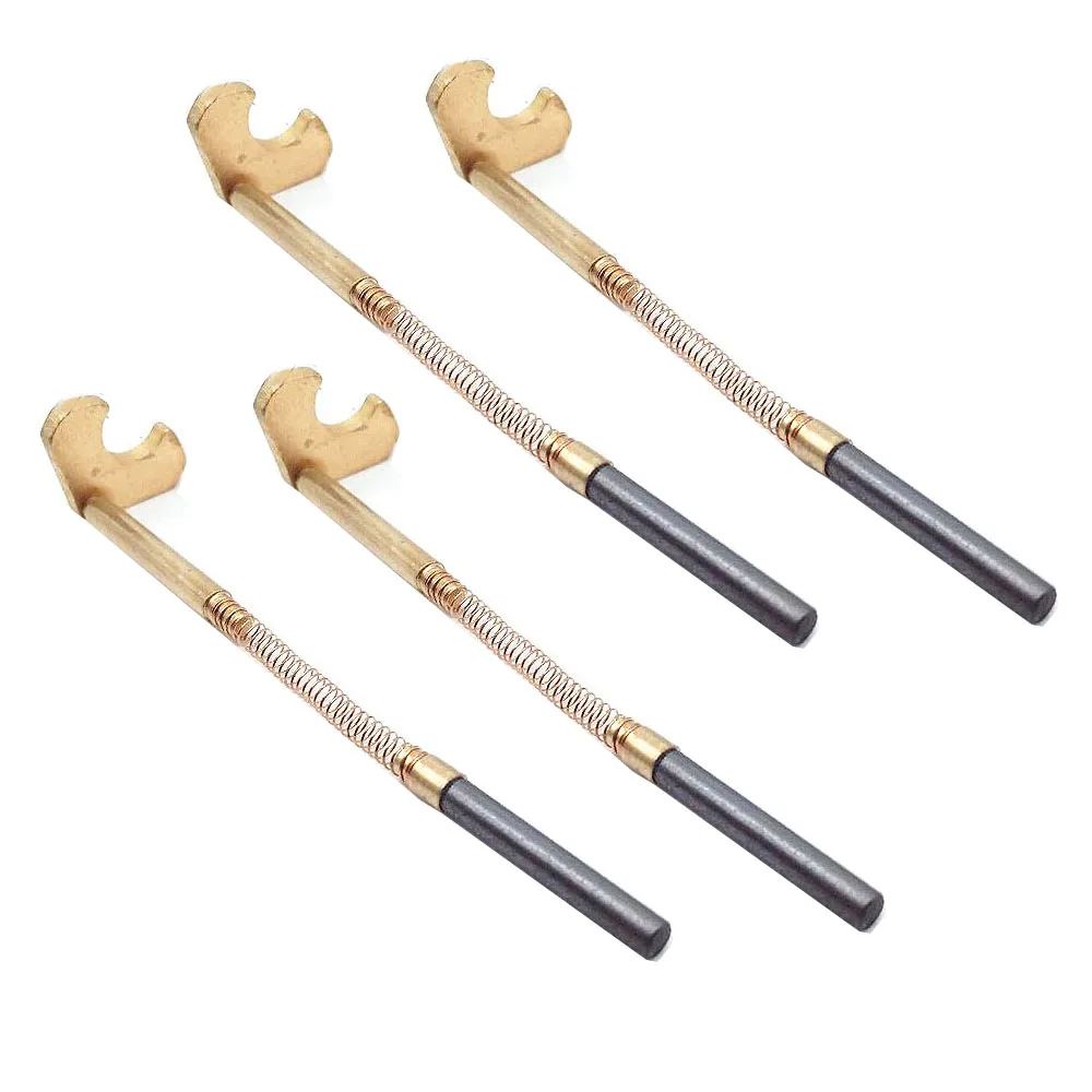 10 قطعة LY49 ماكينة تقطيع أصلية المغزل الإلكترونية القطاعة فرشاة كربون آلة تقطيع فرشاة فضية DFD3350 NCBZ