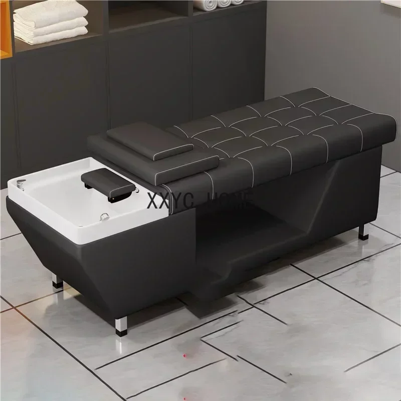 

Shampoo Hairdressing Chair Beauty Paddy Hair Washing Chair Sink Multifunctional Cadeira De Shampoo Spa Furniture CY50XF