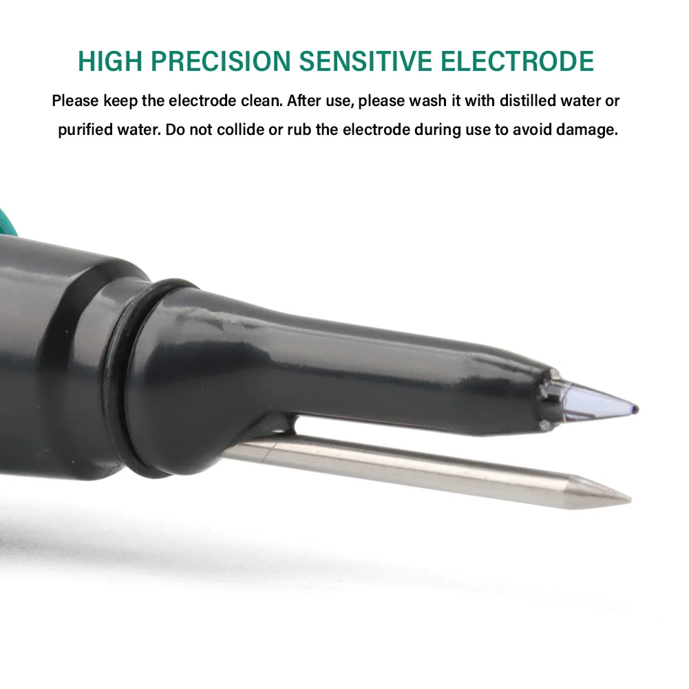 Digital Food ph Meter Waterproof PH/Temperature Acidity Meter with Backlit LCD Display for  Meat Cheese Dough