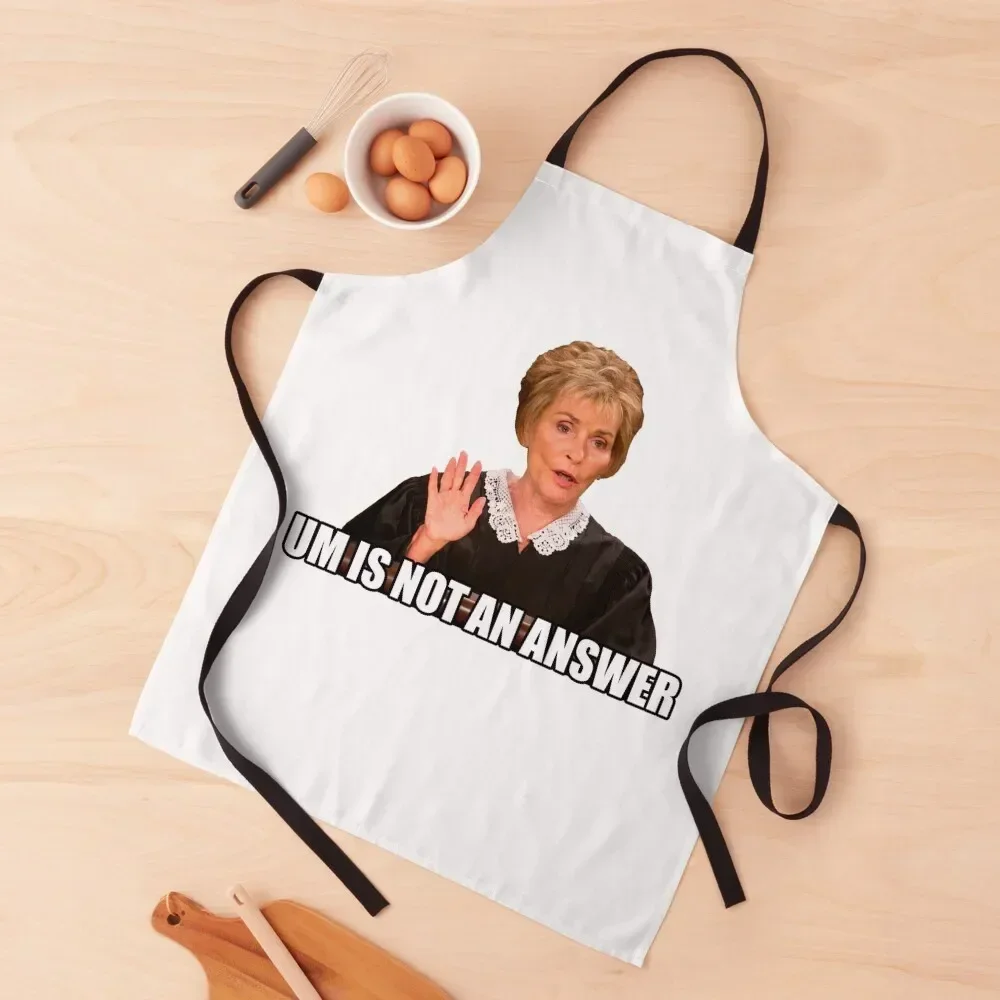 

Um is not an answer Apron manicurist Chef Uniform work ladies Apron