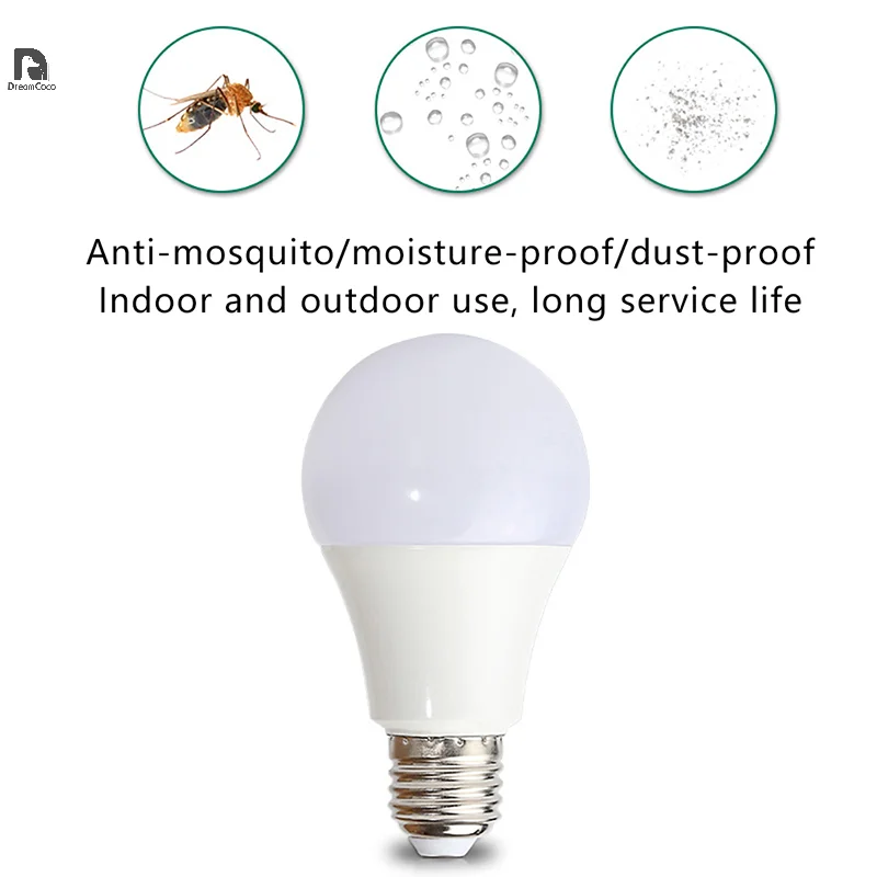 หลอดไฟ LED เทียบเท่า E27 5W 7W 9W 12W 15W 18W สปอตไลท์ไฟ LED เย็น/อบอุ่นสีขาวพร้อมฐาน