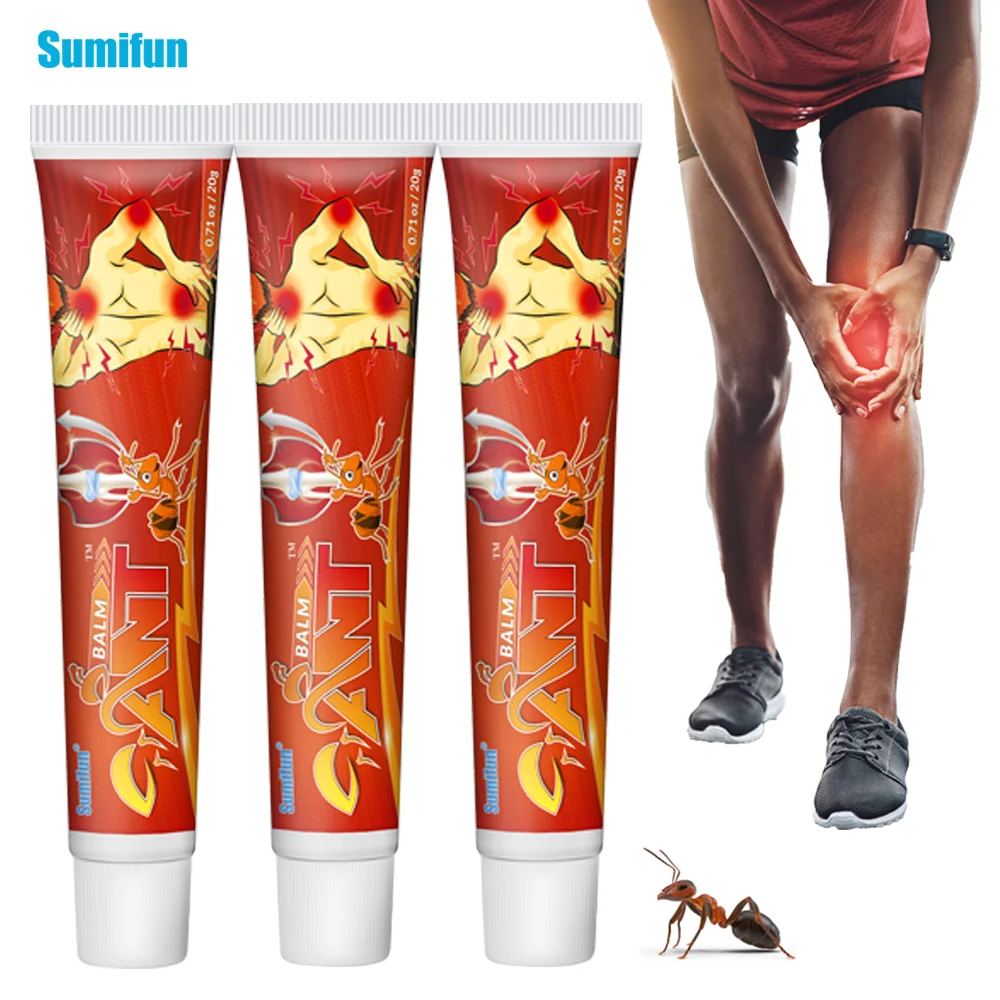 

1/3/5Pcs Ant Pain Removing Cream Rheumatism Arthritis Shoulder Neck Waist Legs Knees Joint Analgesic Chinese Medical Ointment