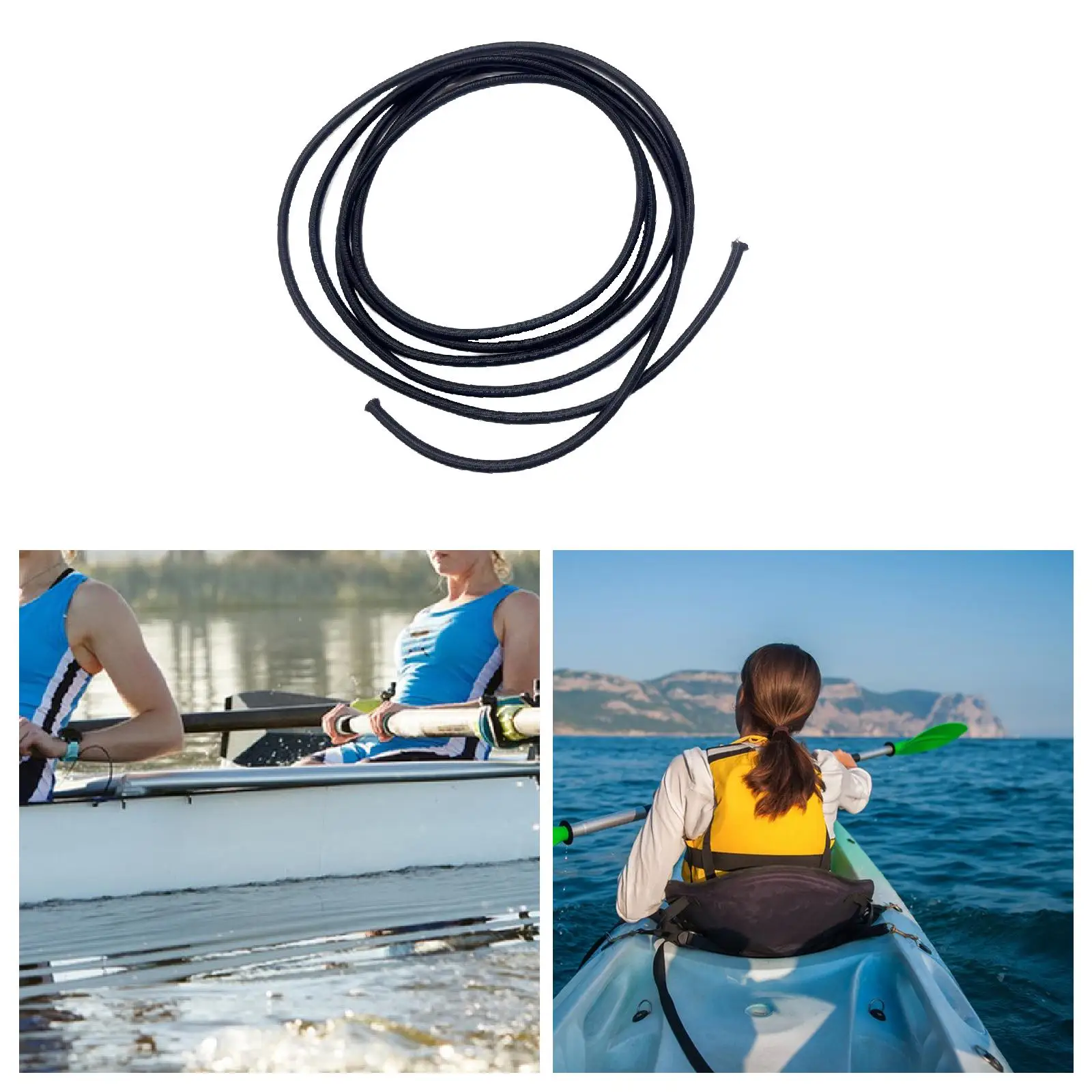 

Rowing Machine Pull Belt Accessories, Practical Training Lightweight Silicone