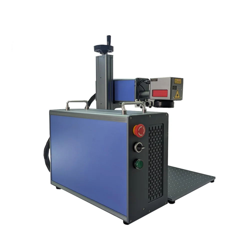 

Focus Customizable Split Desktop Raycus JPT 20W 30W 50W 60W 100W JPT MOPA M7 Fiber Marking Machine on Gold Silver