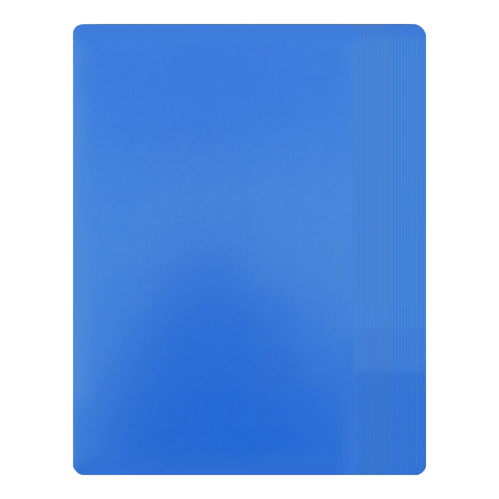 

50 Pcs Engraving Blanks Plates Metal Business Card Aluminum Cards Debugging Name