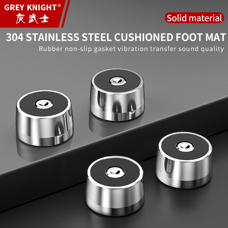 4pcs Solid Aluminum Alloy Shockproof Foot Nail Hifi Foot Pad Amplifier CD Player Multi-Function Non-Slip Machine Tripod