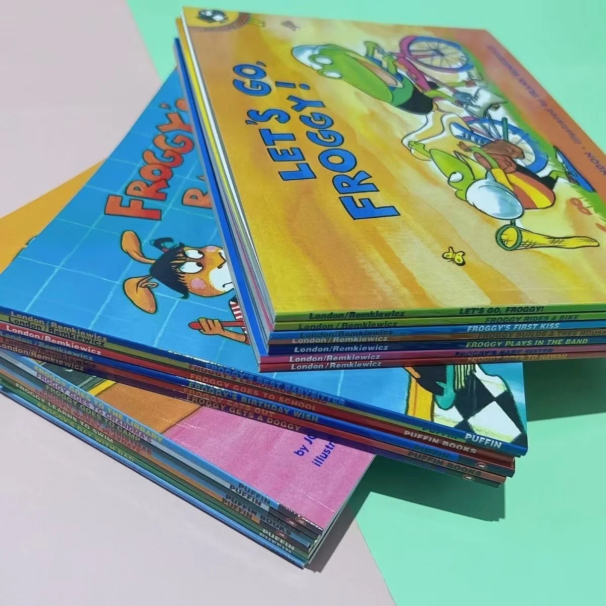 21 Books/Set I Can Read Froggy Kids Classical Story Children Early Education English Picture Storybook