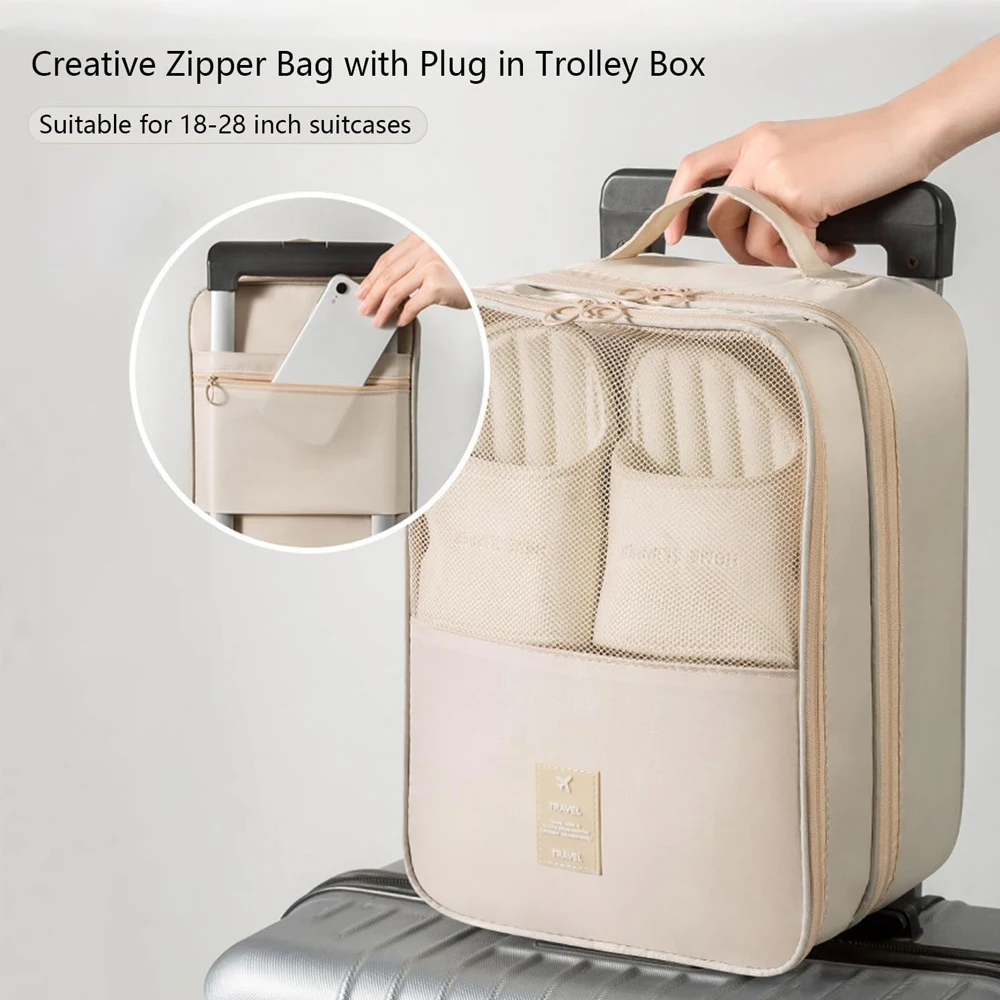 

CXMMGG 1PCS Shoe Bags for Travel Holds 3 Pair of Shoes Travel Shoe Bag for Packing Portable Shoe Cubes for Travel and Daily Use