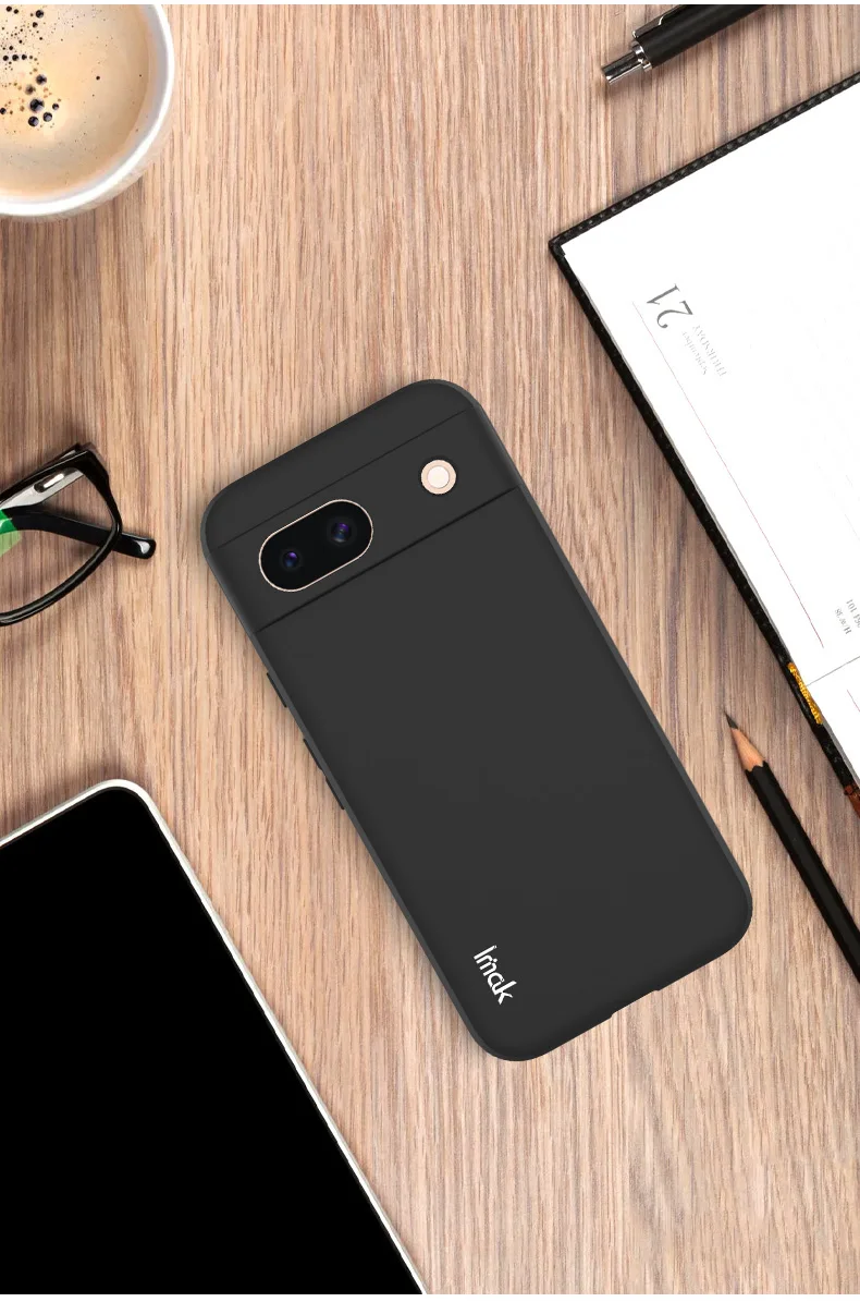 imak For Google Pixel 8a Case Soft Silicone Phone Cases For Google Pixel 8a TPU Back Cover Coque Fundas Bag Capa Protector Чехол