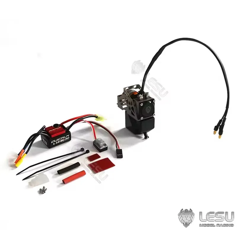 RC 1/14 LESU Brushless ESC Pumpensatz Ersatzteil für Tamiya Hydraulikbagger, Lader, Muldenkipper, für VOLVO Anhänger-Kipper DIY-Teile – Detail 2