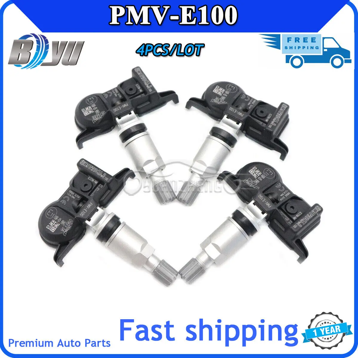 Автомобильный флуоресцентный датчик давления TPMS в шинах, новый датчик для Toyota AVALON CAMRY 4runner 433 МГц PMVE100