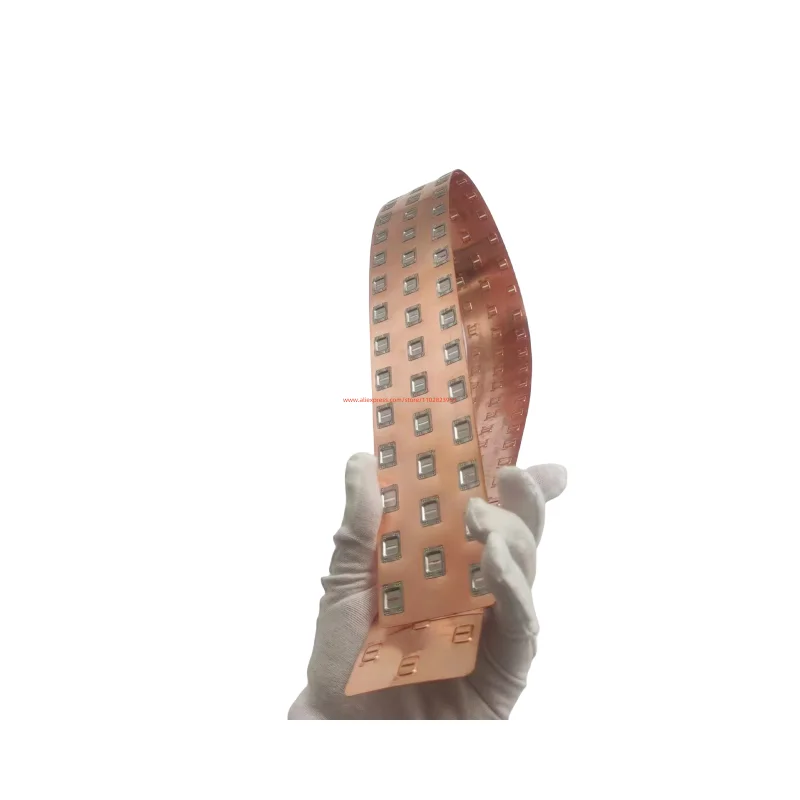 2PCS 21700 cell 3P copper-nickel composite link sheet 18650 0.3mm copper strip electric copper-nickel aluminum lead 32700 0.8M