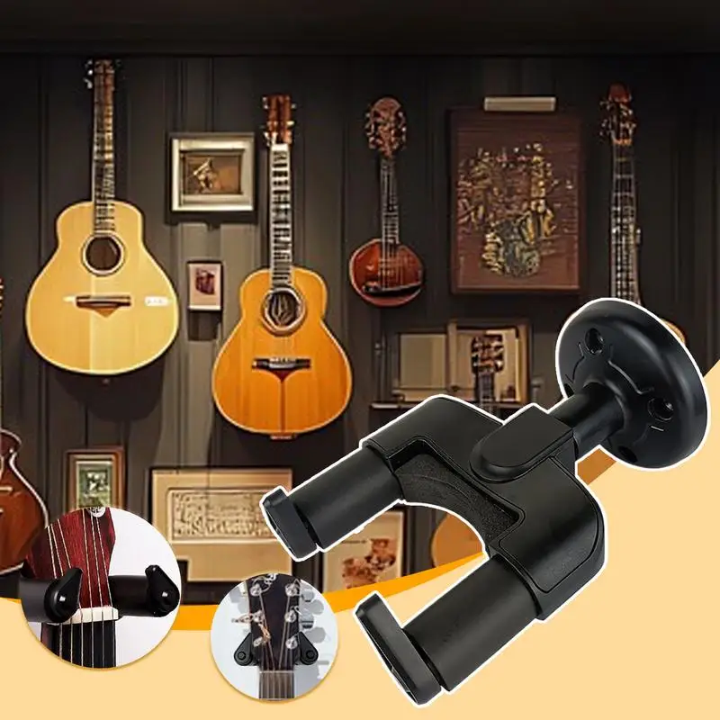 Guitar Holder Wall Mount Guitar Storage Wall Instrument Display Hook Fits All Size Guitars Instrument Protection Organization