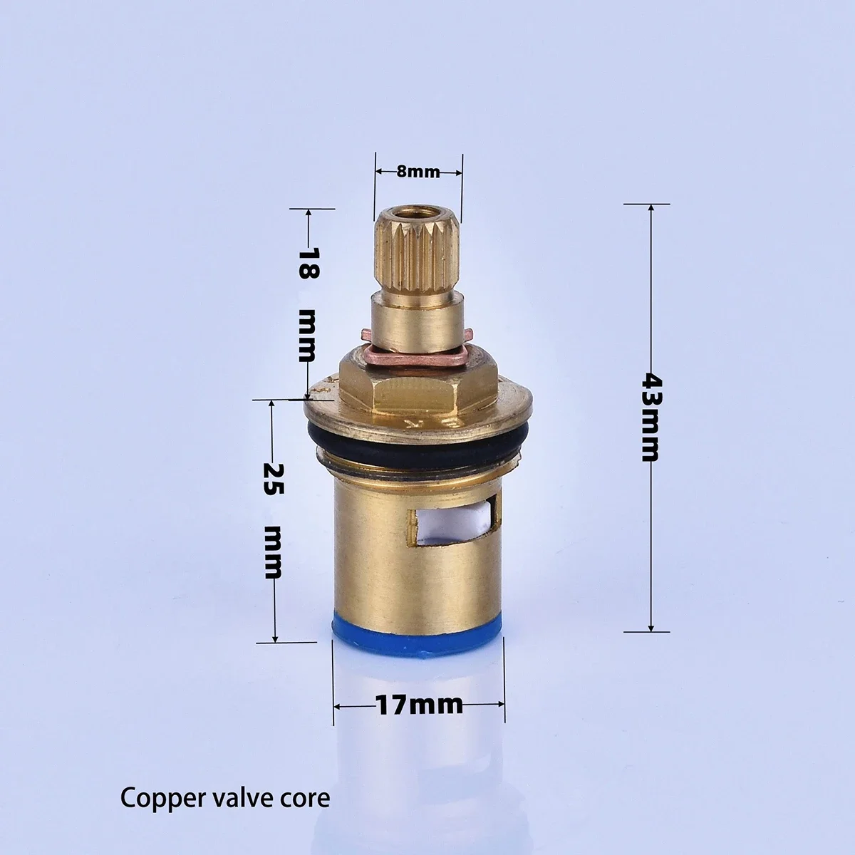 Brass Angle Valve Core and Brass Faucet Valve Core Are Suitable for Quick Opening Faucets and Kitchen/bathroom Accessories