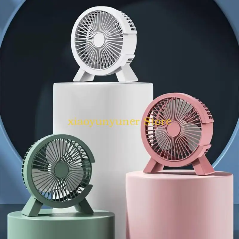 USB Table Desk Fan Tenang Portabel USB Personals Fan 1 Speed ​​P9JB