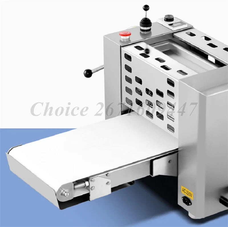 220/110v Electric Automatic Small Table Top 300 Mm Pastry Mini Bread Croissant Dough Sheeter Machine For Home Bakery Use