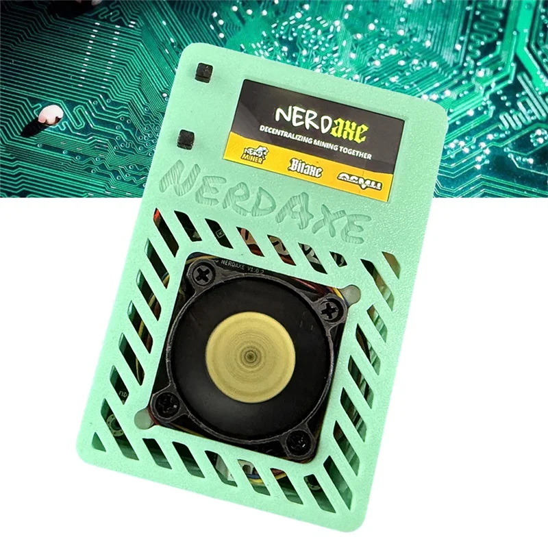 Nerdaxe Mineiro Com Display Nerdminer 500Gh/S BM1366 S19XP ASIC Bitaxe Bitcoin Micro-Miner Loteria Mineração Mineiro