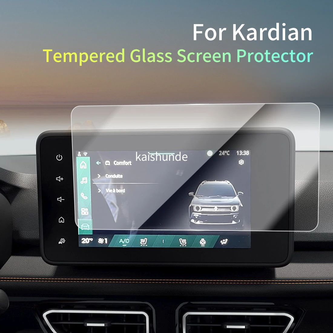 

Car Stickers Meters Protector For25 Renault Kardian Tempered Glass Protective Film Display Navigation Vehicle