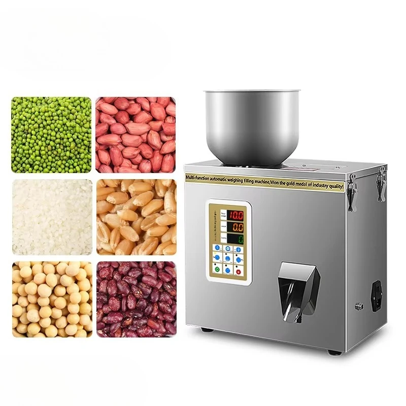 Automatic Grain  Nuts Weighing Filling Machine for Powder Weighing Filling Machine Packing Machine Granule Filling Counting Sub