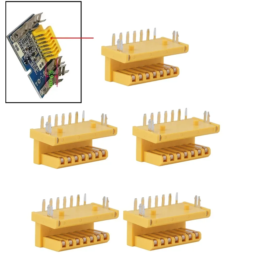 1/2/5pcs Connector For Makita 18V BL1850 BL1830 Li-ion Battery PCB Board Charging Protection Board Connector Terminal