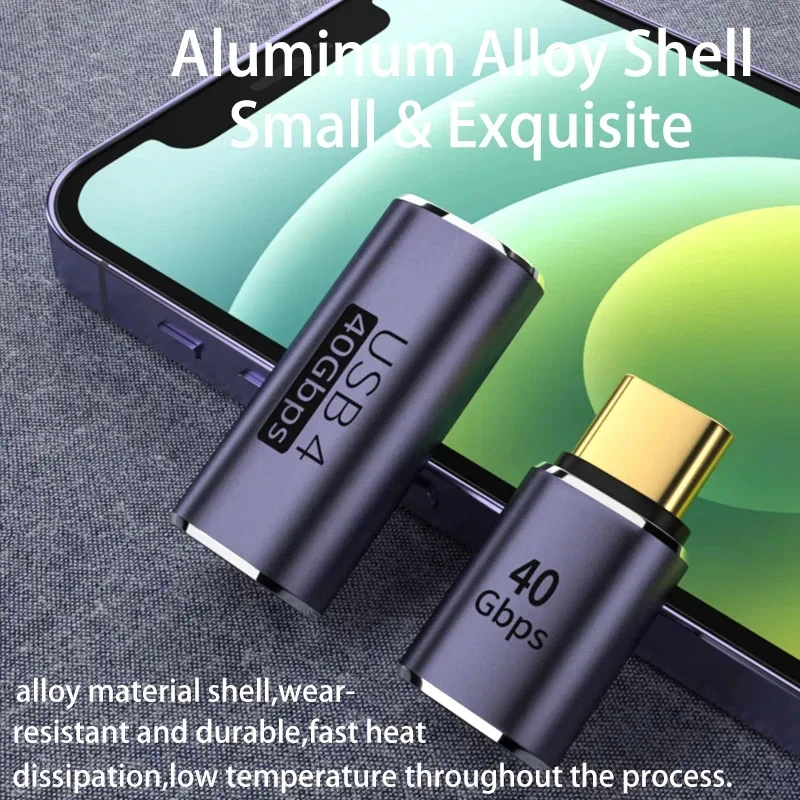 

100W Type-C Game Converter Charging Adapter Gaming Accessories for MacBook Data Transfer Video/Data Transmission/Game Transfer