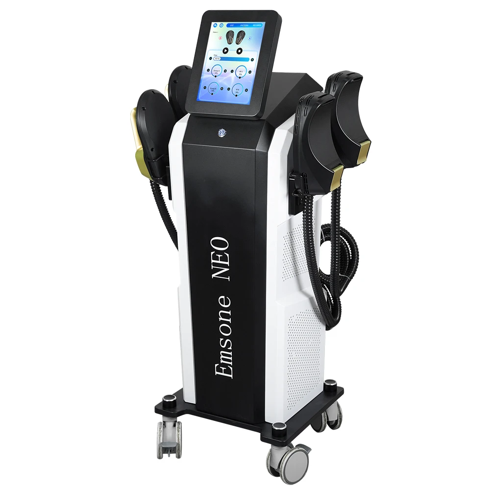 EMSone NEO 15 Tesla RF Body Sculpt Machine 6500W 200Hz Muscle Building Fat Reduction Machine Professional Salon