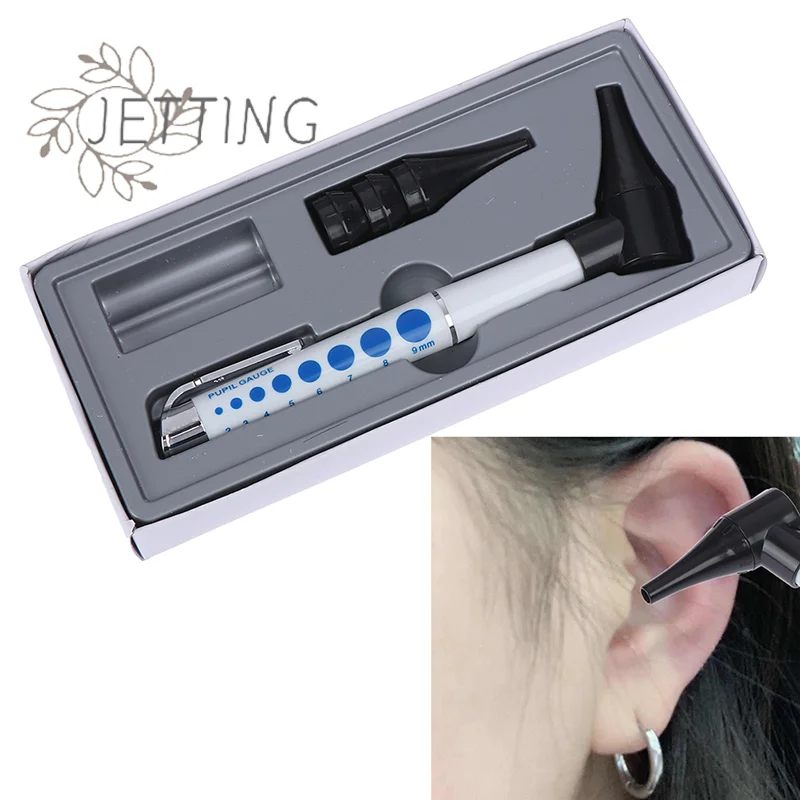 Hot Medical Otoscope Ear Cleaner Diagnostic Earpicks Flashlight Health Ear Care Tool