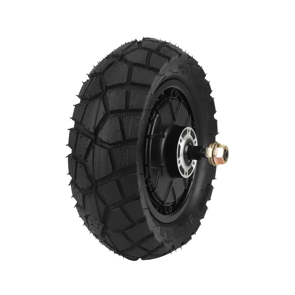 سكوتر كهربائي محور المحرك العجلة الخلفية ل Kukirin G2 Pro 48 فولت 600 واط المحرك الخلفي مع 9x3.0-5.5 فراغ الإطارات لسلس #4