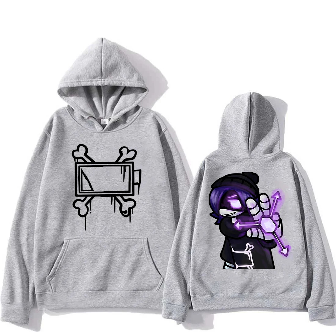Hot Murder Drones Uzi Doorman Printed Hoodie Women Harajuku Funny Streetwear Unisex Anime Cartoon Sweatshirts Fashion Pullover
