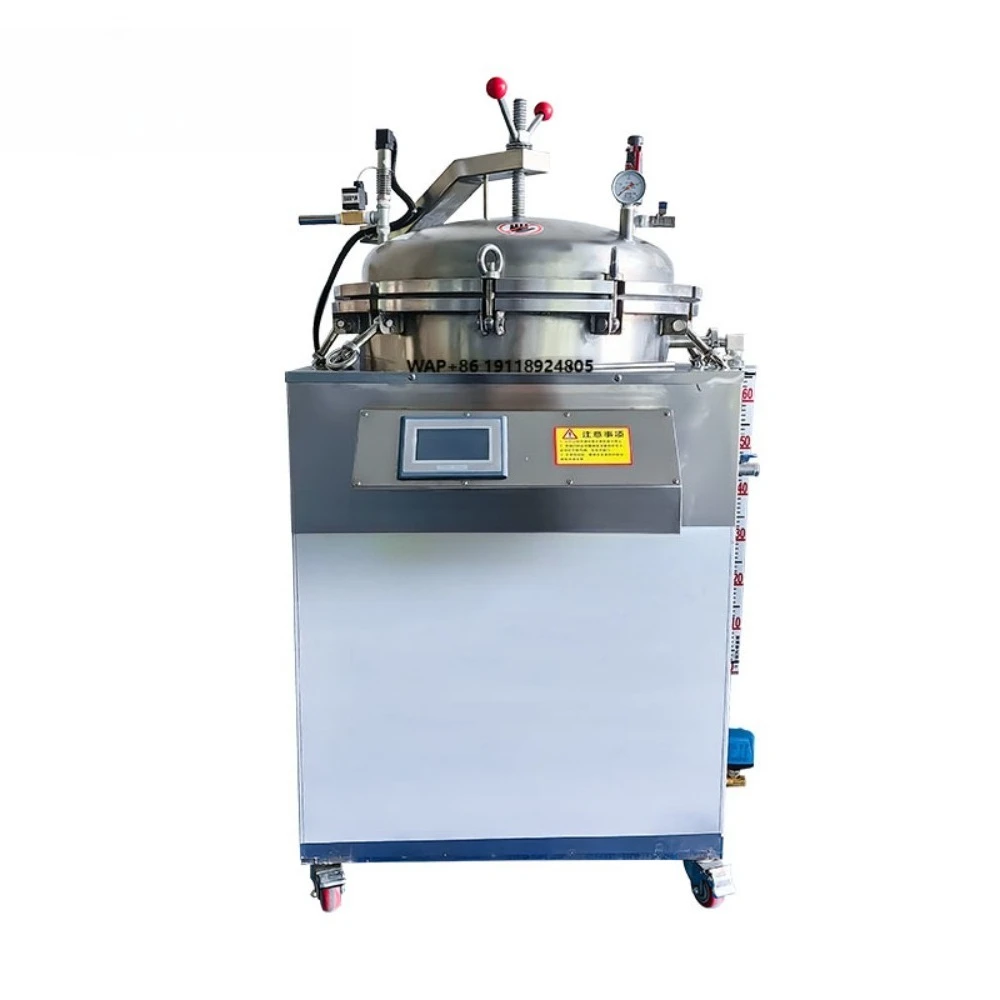 

Automatic Steam Water Bath Sterilizer 100L Capacity 12KW Power 380V Voltage