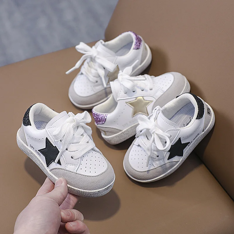 Boys And Girls Canvas Shoes Children's School Performance Shoes Fashion Children Biscuit Bottom Breathable Kids Shoes