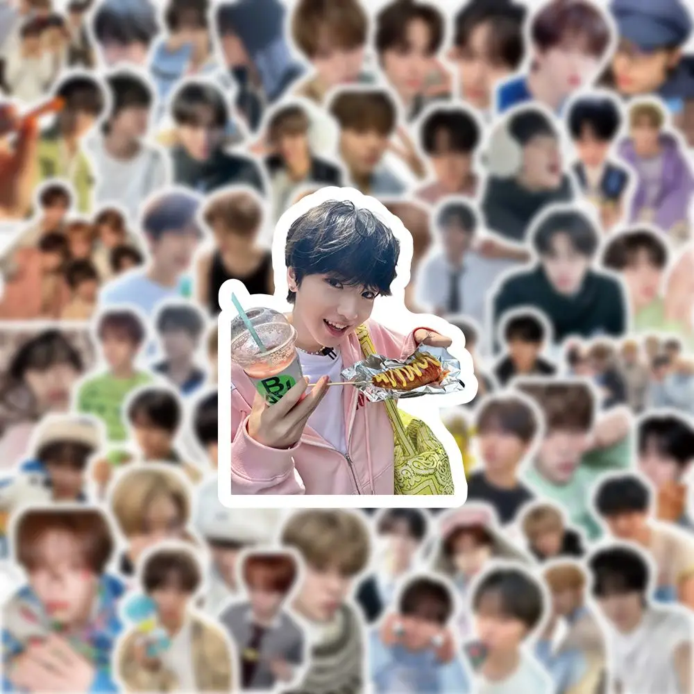 

Kpop Nctwish SION RIKU YUSHI Fashion Decorative Stickers Handbooks Waterproof Mobile Phone Stickers JAEHEE RYO SAKUYA Fans Gift