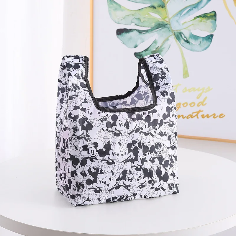 

Disney cartoon mickey mouse small cute foldable simple portable shopping bag portable mini environmental protection bag