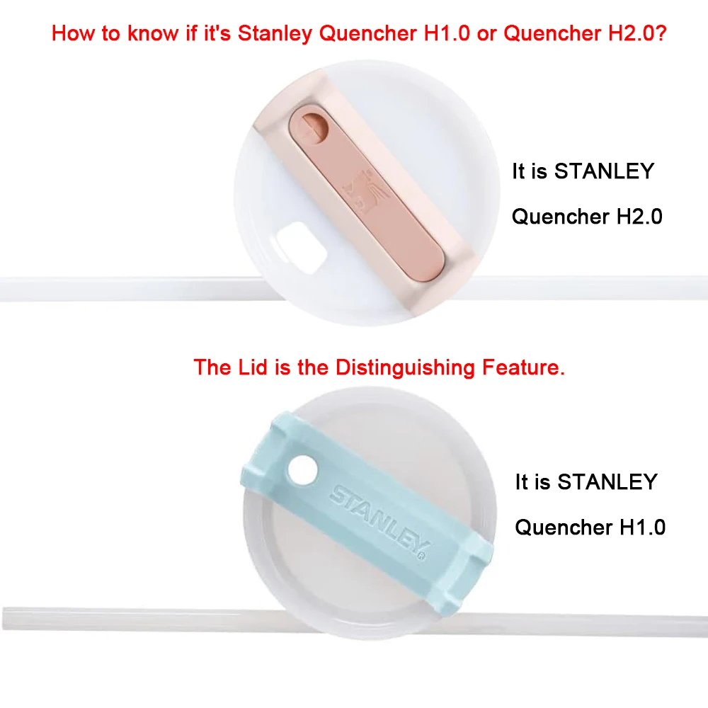 Handle Protector Cover for Stanley H2.0 Tumbler 40Oz Anti Skidding Water Bottle Handle Silicone Sleeve for Stanley Tumbler